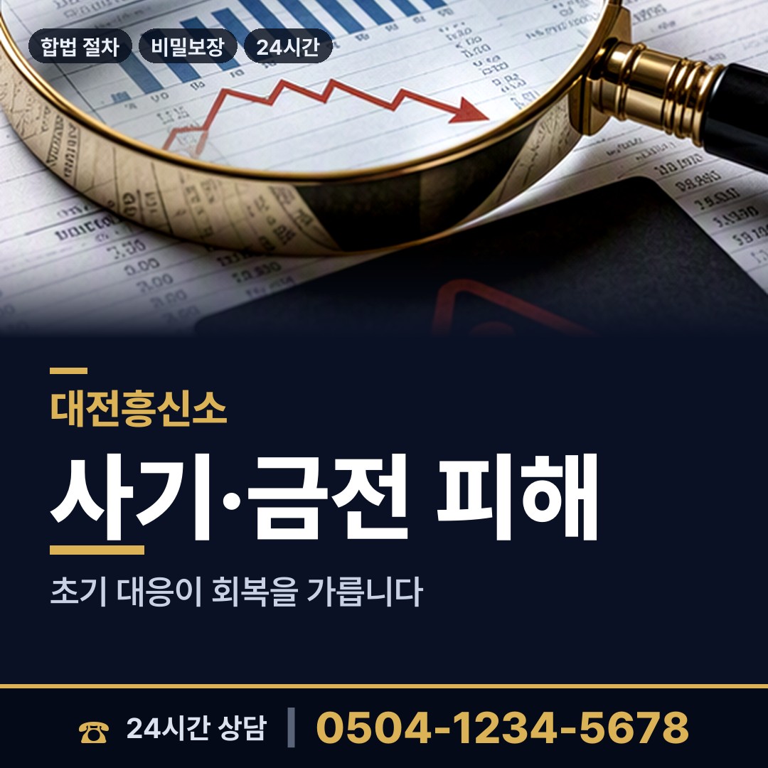 대전 괴정동 탐정사무소 상담 안내